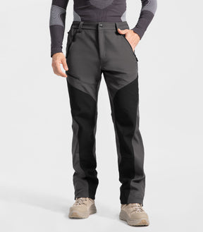 Pantalon d'hiver pour homme doublé en polaire - SnowVenture M055