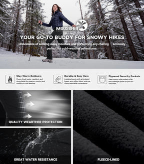 Pantalon de randonnée en ski de neige pour femmes - SnowVenture W003
