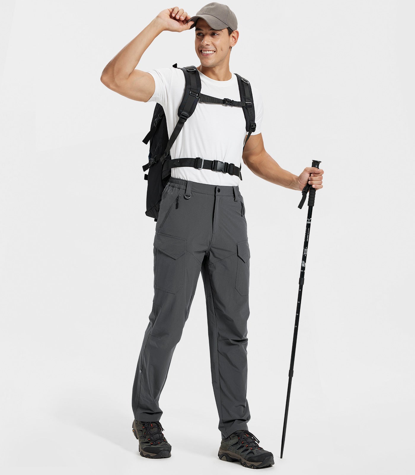 Men's Hiking Pants Lightweight Quick Dry - HikerFlex M045