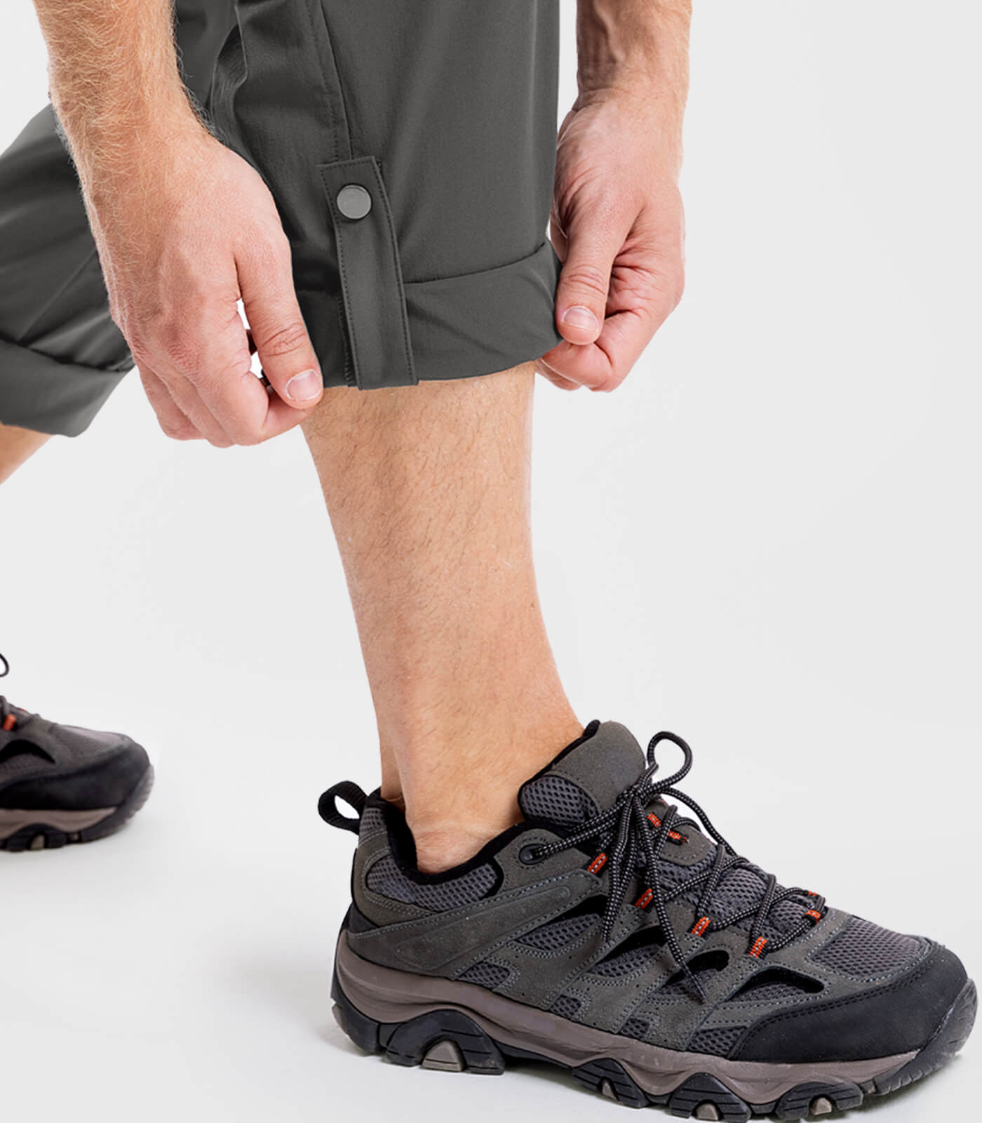 Men's Hiking Cargo Pants Waterproof Quick Dry 7 Pockets - HikerFlex M034
