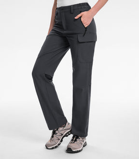 Women's Hiking Pants Cargo Quick-Dry Stretch Lightweight - HikerFlex W022