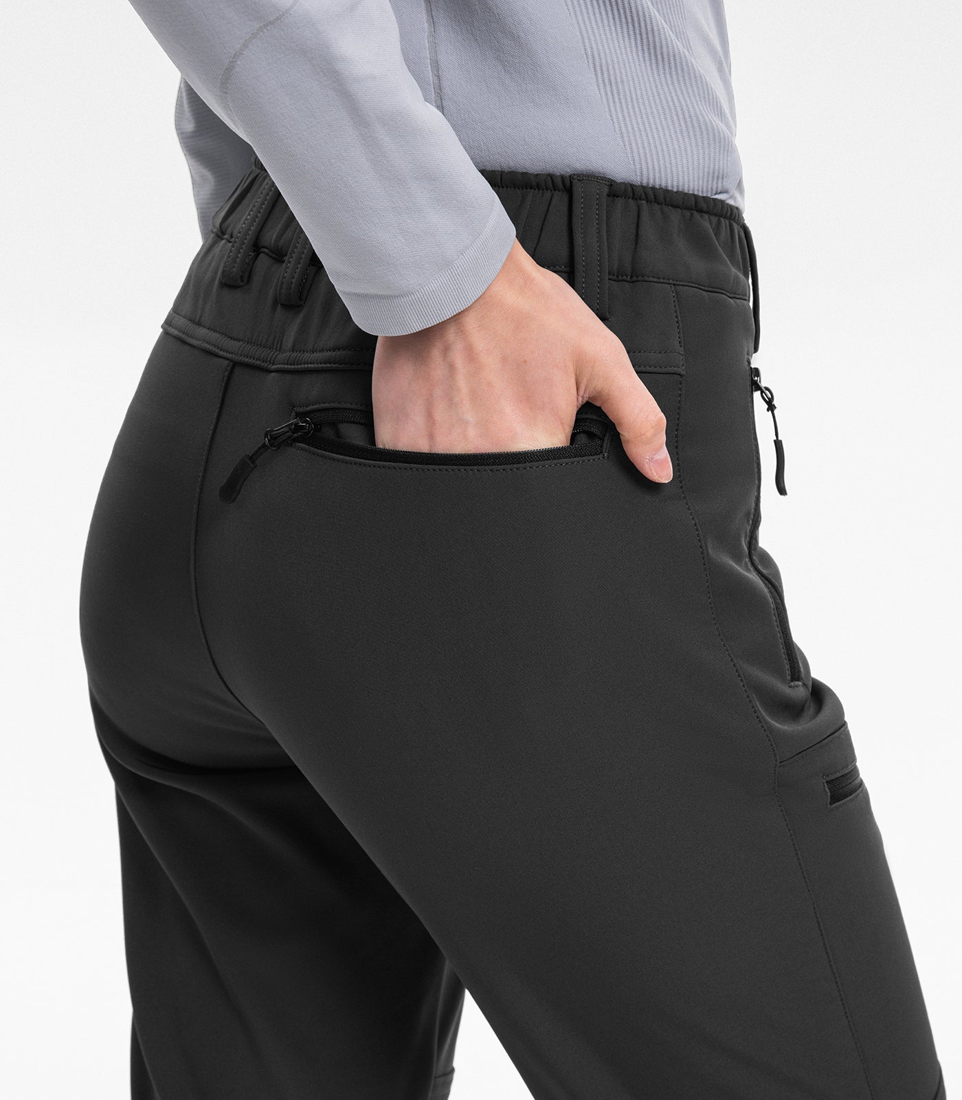 Pantalones de senderismo acampanados para esquí de nieve para mujer - SnowVenture W021