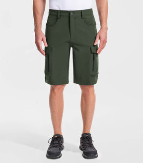 Men's Hiking Cargo Shorts with 7 Pockets Quick Dry Casual - TrailPioneer M025