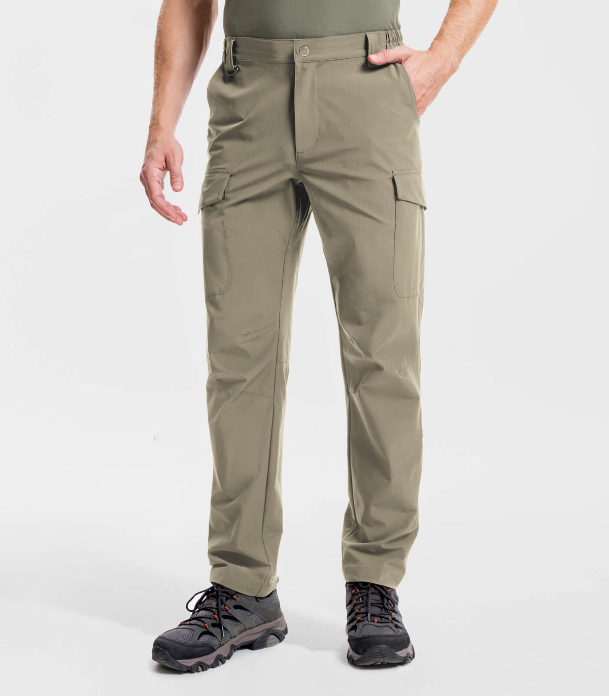 Men‘s Cargo Hiking Pants #Color_Light Green