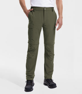 Men's Convertible Hiking Pants Quick Dry Cargo Pants - HikerFlex M015
