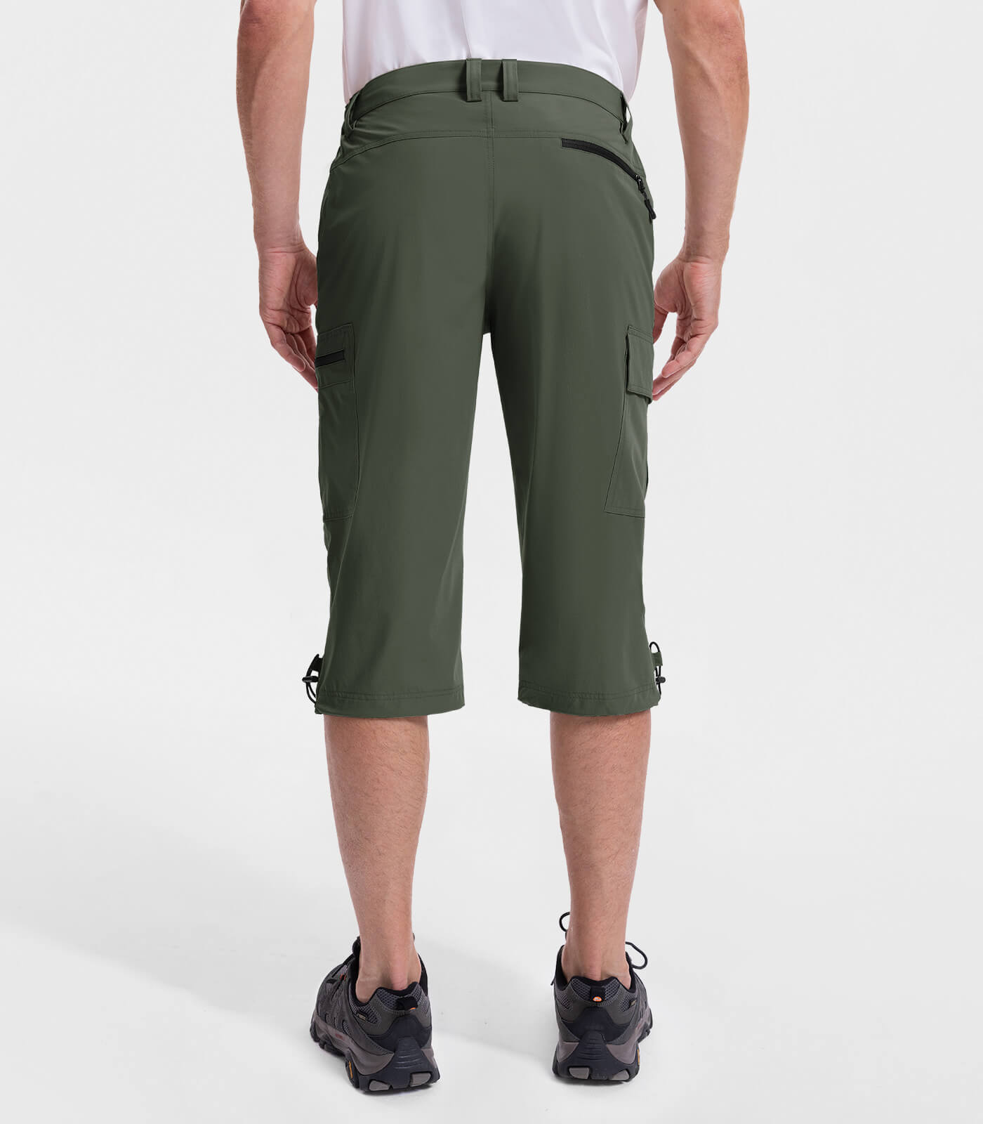 Bermuda cargo 3/4 pour hommes - Capris d'extérieur TrailPioneer M031