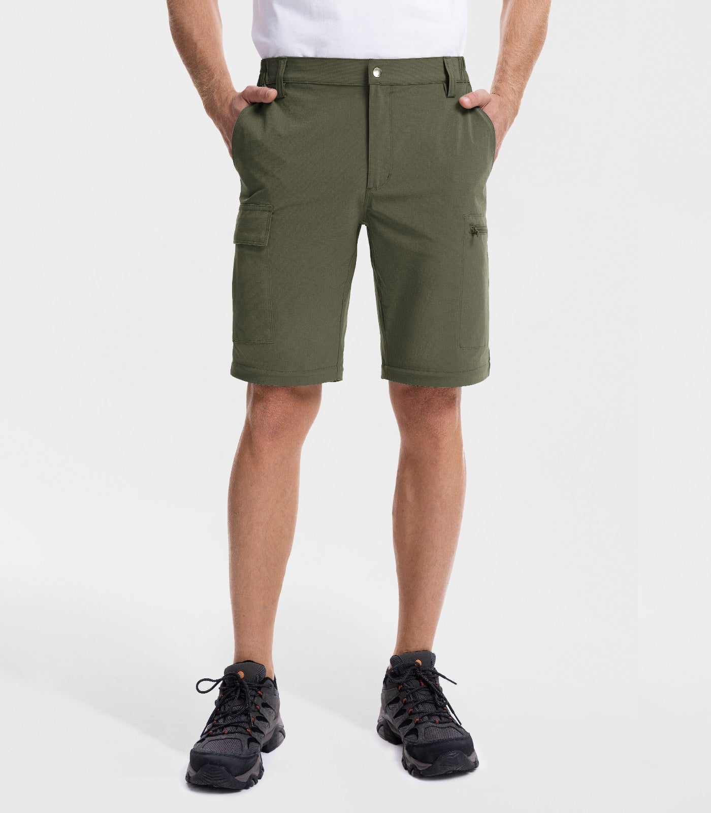Men's Convertible Hiking Pants Quick Dry Cargo Pants - HikerFlex M015