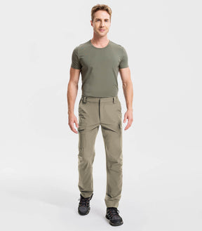 Men's Hiking Cargo Pants Waterproof Quick Dry 7 Pockets - HikerFlex M034