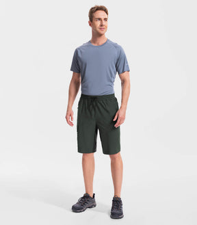 Pantalones Cortos de Senderismo para Hombre, Ligeros y Resistentes al Agua - TrailPioneer M020