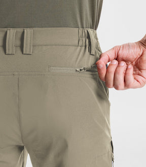 Men's Hiking Cargo Pants Waterproof Quick Dry 7 Pockets - HikerFlex M034