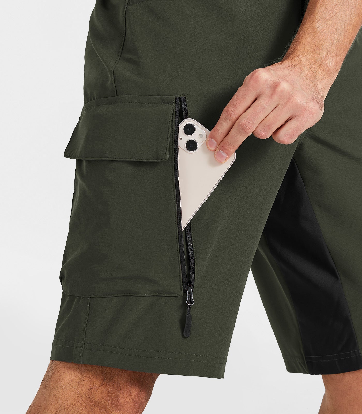 Shorts de vélo de montagne rembourrés pour hommes - CycleAir M028