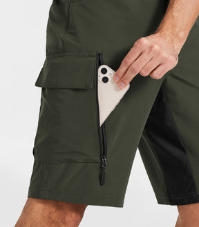 Shorts de vélo de montagne rembourrés pour hommes - CycleAir M028