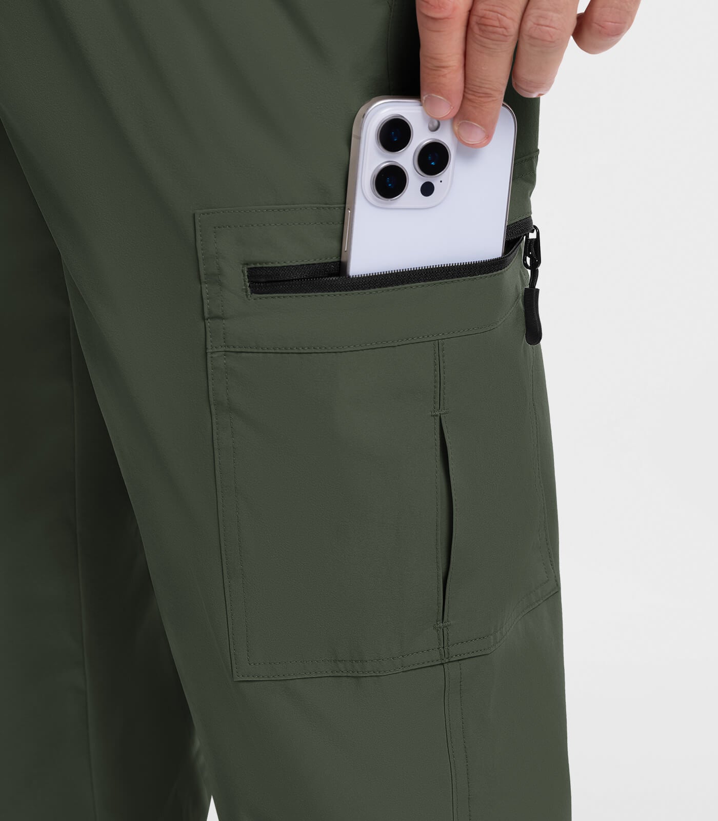 Bermuda cargo 3/4 pour hommes - Capris d'extérieur TrailPioneer M031