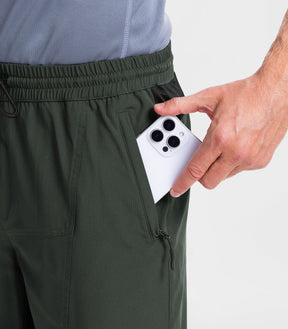 Pantalones Cortos de Senderismo para Hombre, Ligeros y Resistentes al Agua - TrailPioneer M020