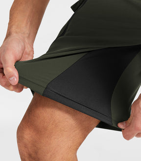 Shorts de vélo de montagne rembourrés pour hommes - CycleAir M028
