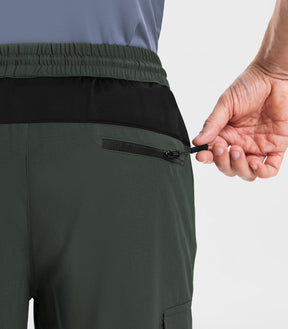 Pantalones Cortos de Senderismo para Hombre, Ligeros y Resistentes al Agua - TrailPioneer M020