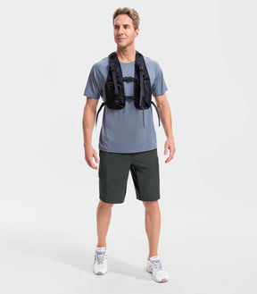 Pantalones Cortos de Senderismo para Hombre, Ligeros y Resistentes al Agua - TrailPioneer M020