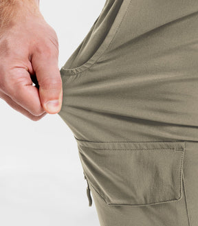 Men's Hiking Cargo Pants Waterproof Quick Dry 7 Pockets - HikerFlex M034