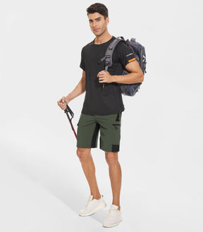 Herren Cargo Wander-Shorts mit 5 Taschen Schnell trocknend - TrailPioneer M013