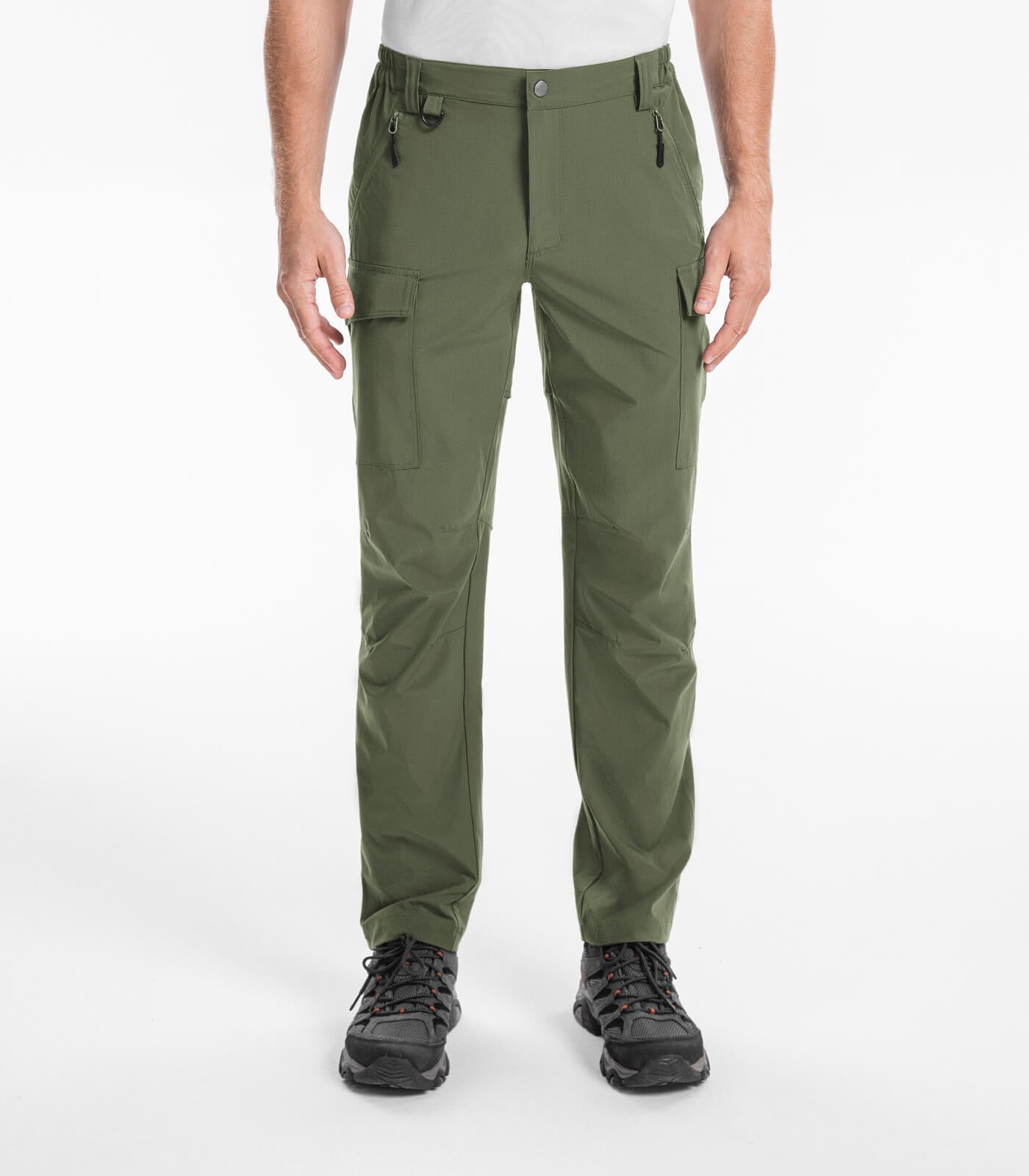 Men's Hiking Cargo Pants Water-Resistant Quick Dry - HikerFlex M033
