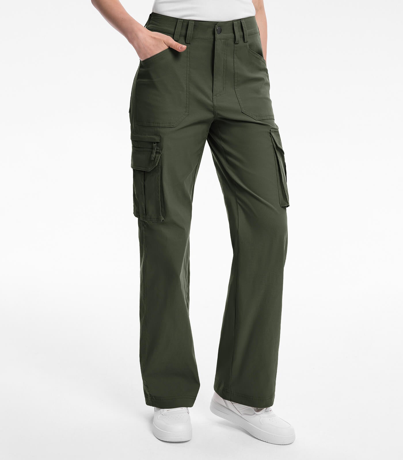 Damen Cargo Wanderhose mit hohem Bund - HikerFlex W037