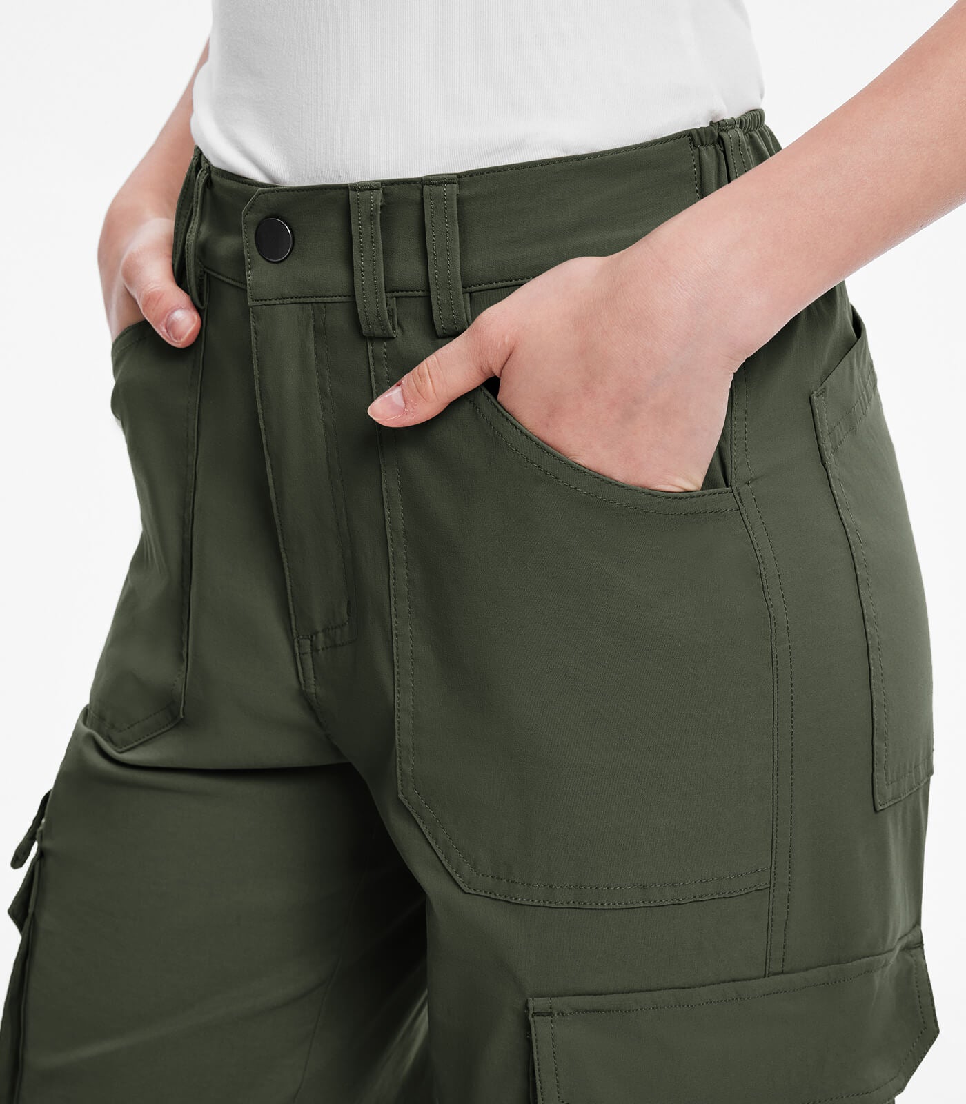 Damen Cargo Wanderhose mit hohem Bund - HikerFlex W037