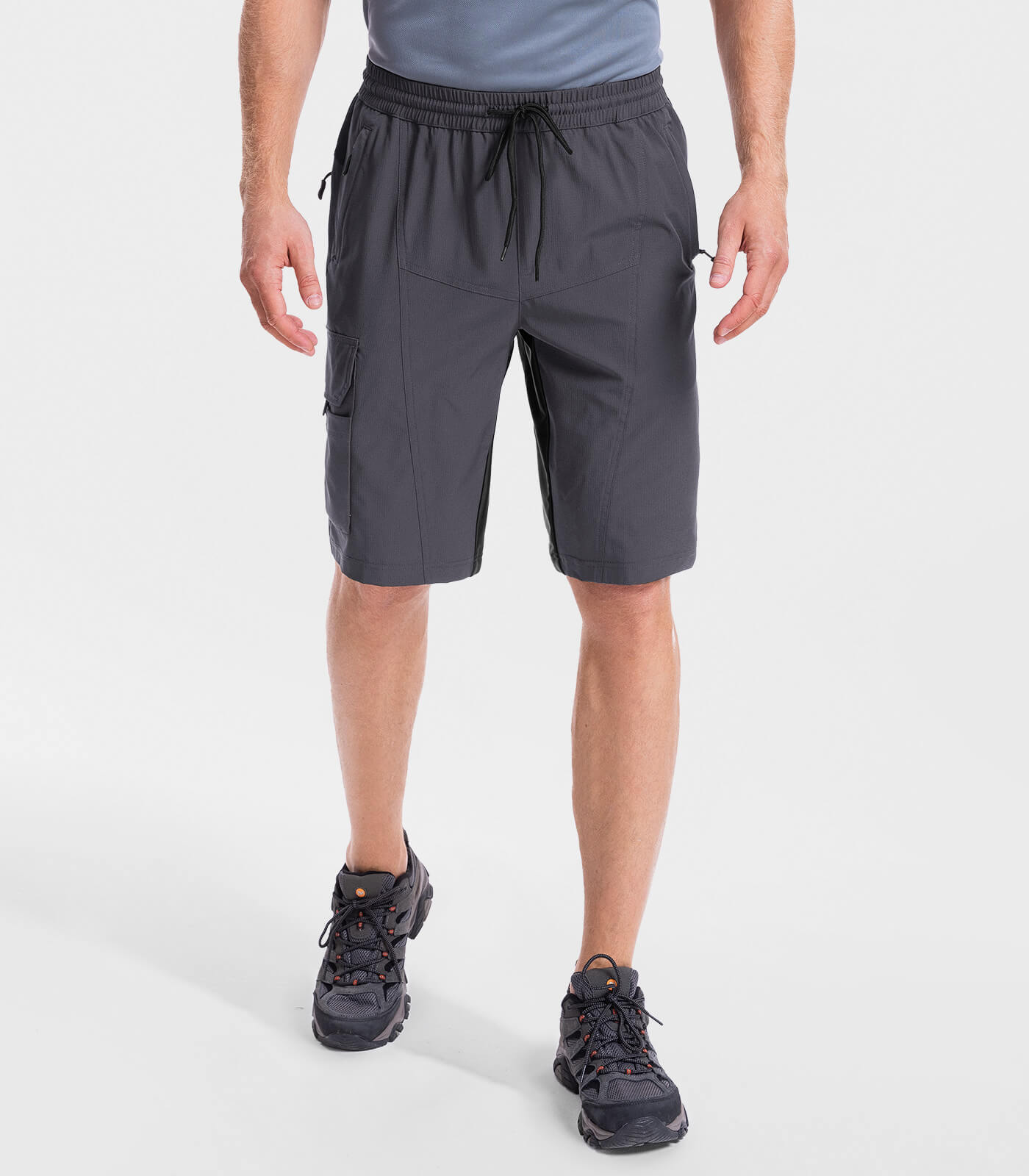 Pantalones Cortos de Senderismo para Hombre, Ligeros y Resistentes al Agua - TrailPioneer M020