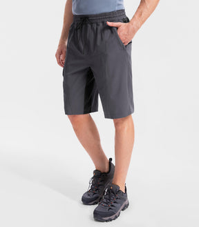 Pantalones Cortos de Senderismo para Hombre, Ligeros y Resistentes al Agua - TrailPioneer M020