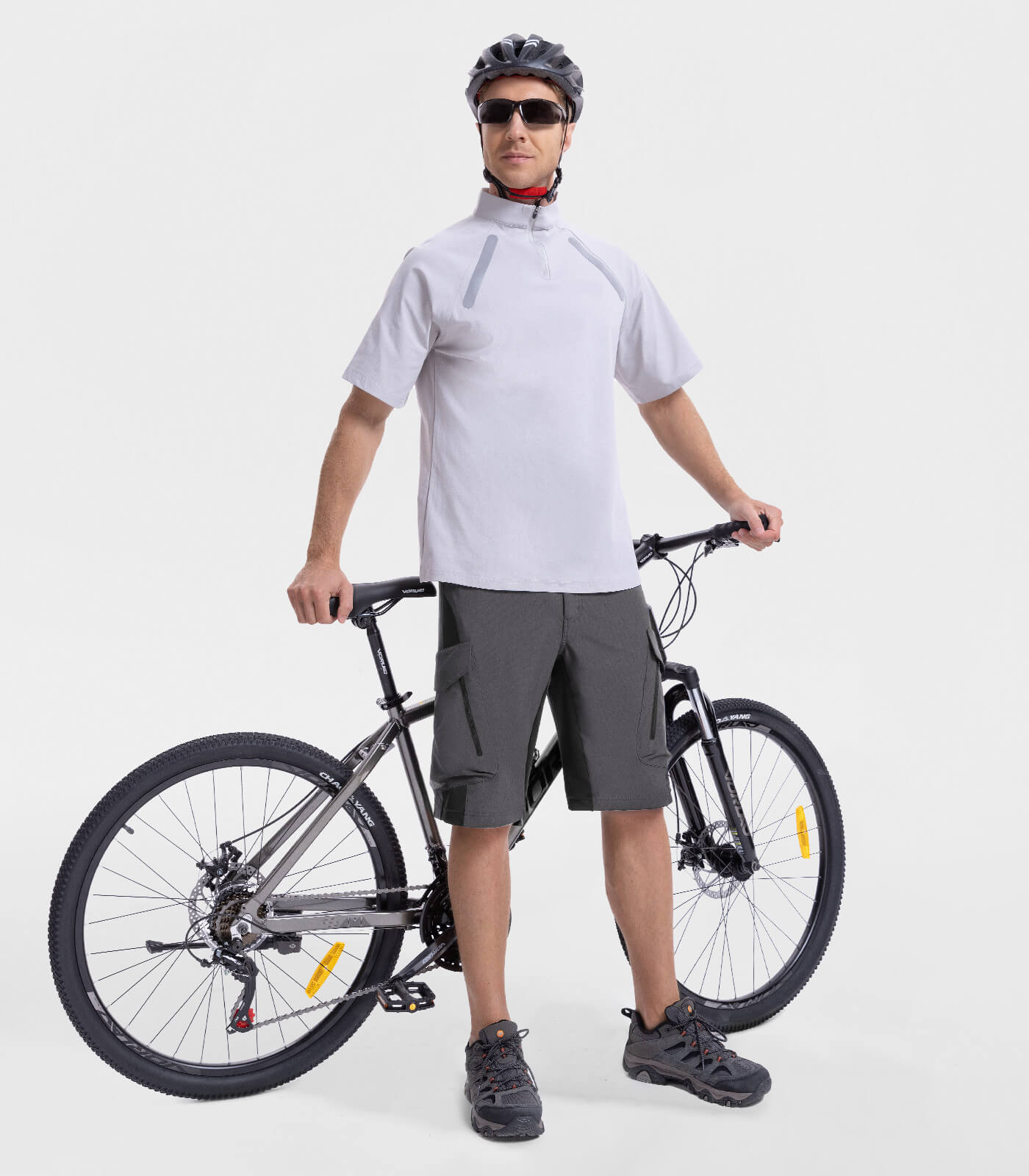 Herren Mountainbike-Shorts Baggy Schnell trocknend Leicht - CycleAir M006