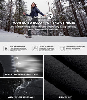Pantalon de randonnée en ski de neige pour femmes - SnowVenture W003