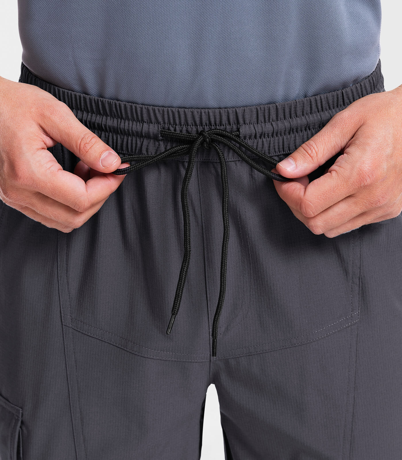 Pantalones Cortos de Senderismo para Hombre, Ligeros y Resistentes al Agua - TrailPioneer M020