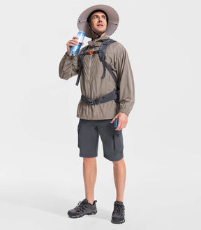 Men's Hiking Cargo Shorts with 7 Pockets Quick Dry Casual - TrailPioneer M025