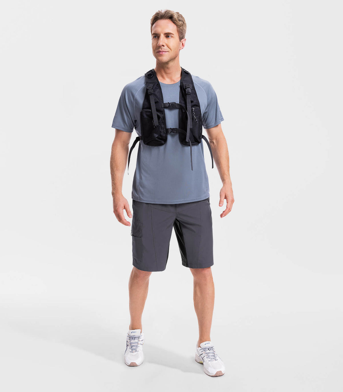 Men's Utility Mountain Bike Shorts #Color_grey