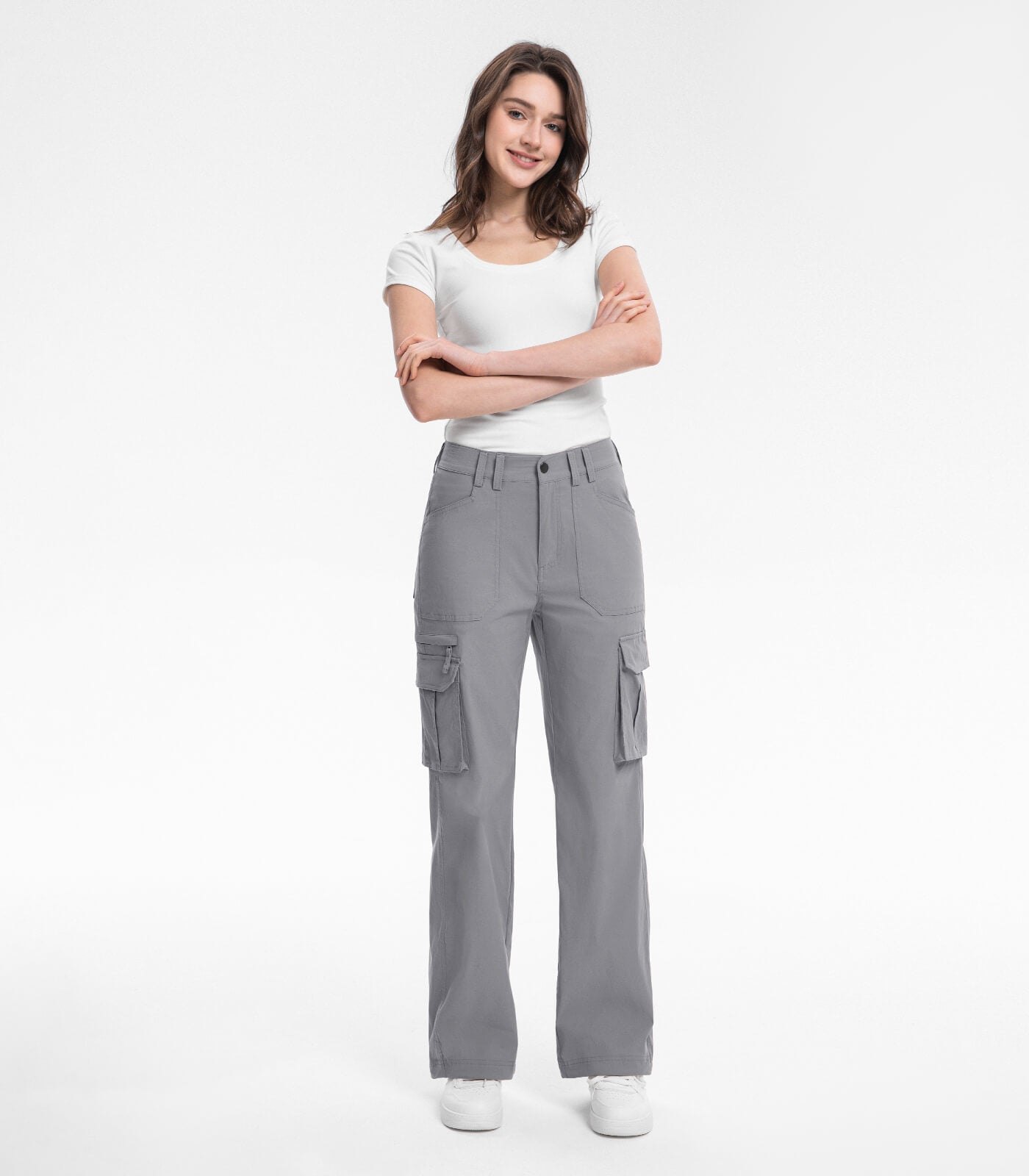 Damen Cargo Wanderhose mit hohem Bund - HikerFlex W037