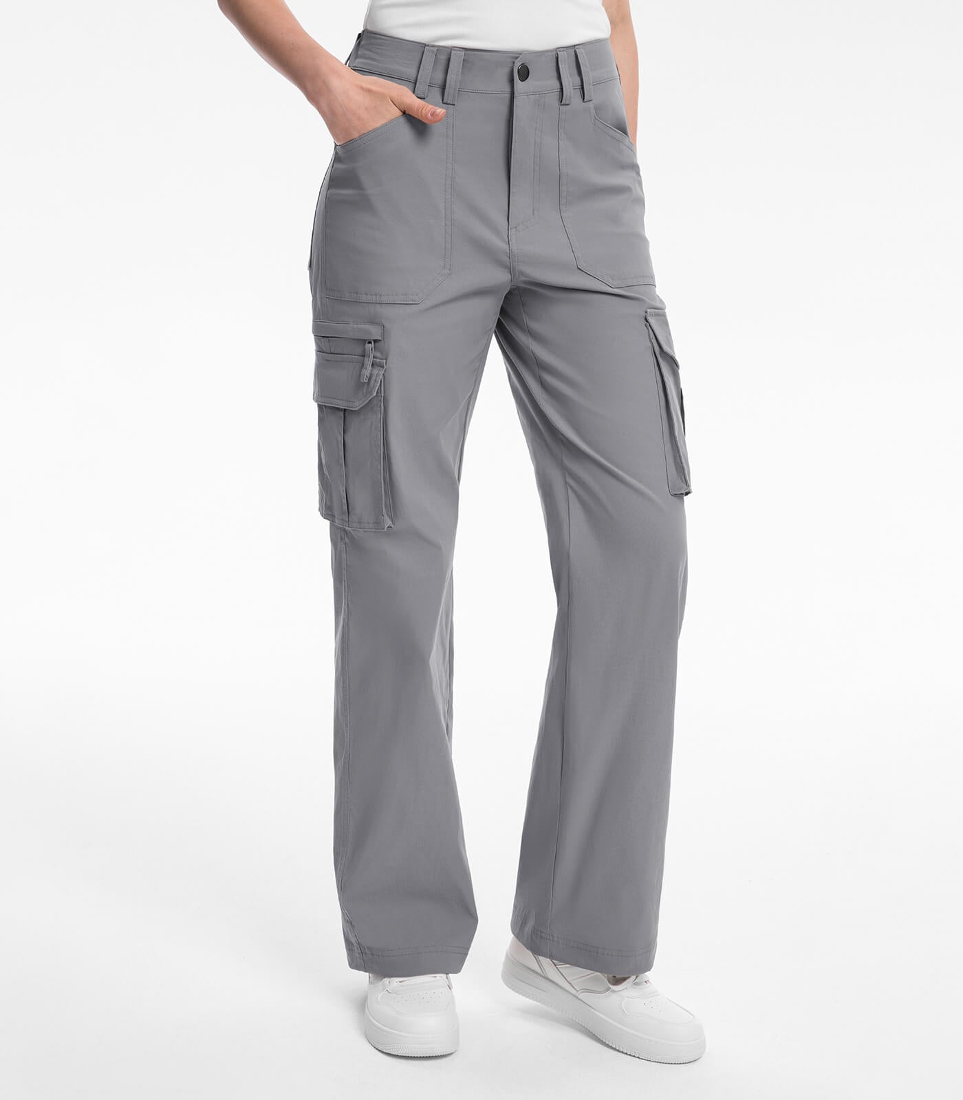 Damen Cargo Wanderhose mit hohem Bund - HikerFlex W037