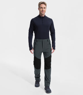 Men's Snow Ski Pants Fleece Lined Waterproof - SnowVenture M041
