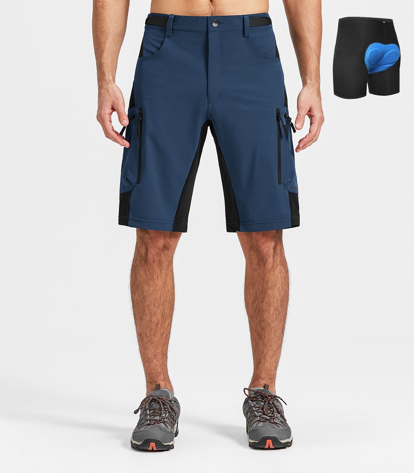 Men's Padded Mountain Bike Shorts - CycleAir M027