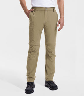 Men's Convertible Hiking Pants Quick Dry Cargo Pants - HikerFlex M015
