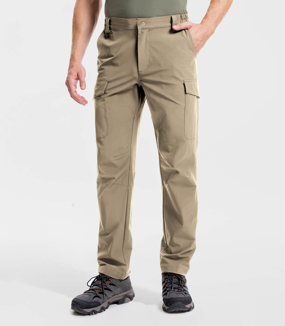 Men‘s Cargo Hiking Pants #Color_khaki 