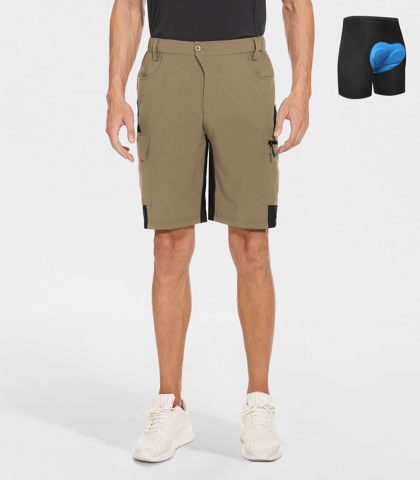 Herren Gepolsterte Mountainbike-Shorts - CycleAir M013
