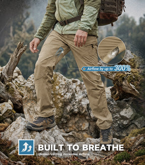Men's Hiking Pants Lightweight Quick Dry - HikerFlex M047