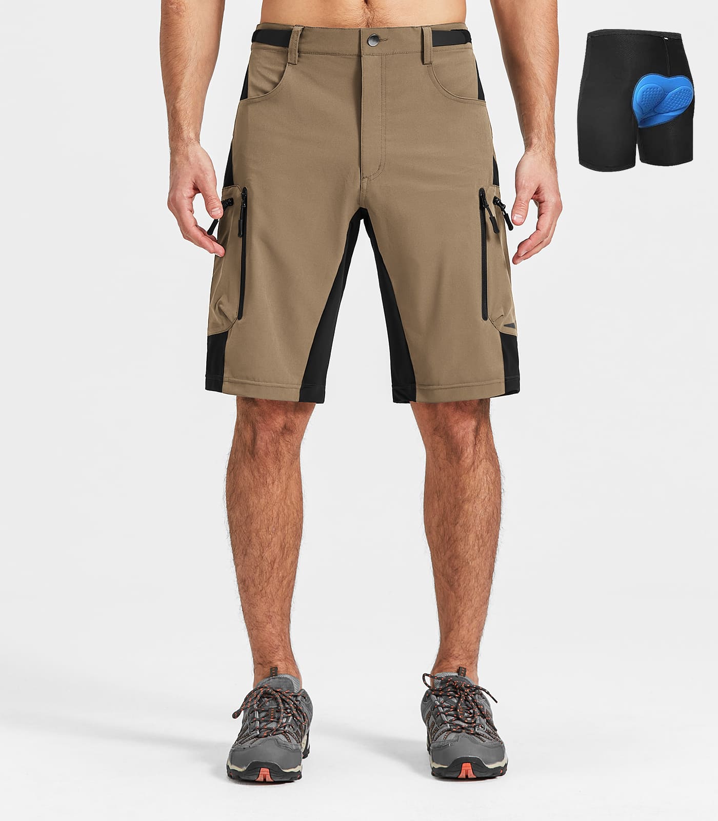 Men's Padded Mountain Bike Shorts - CycleAir M027