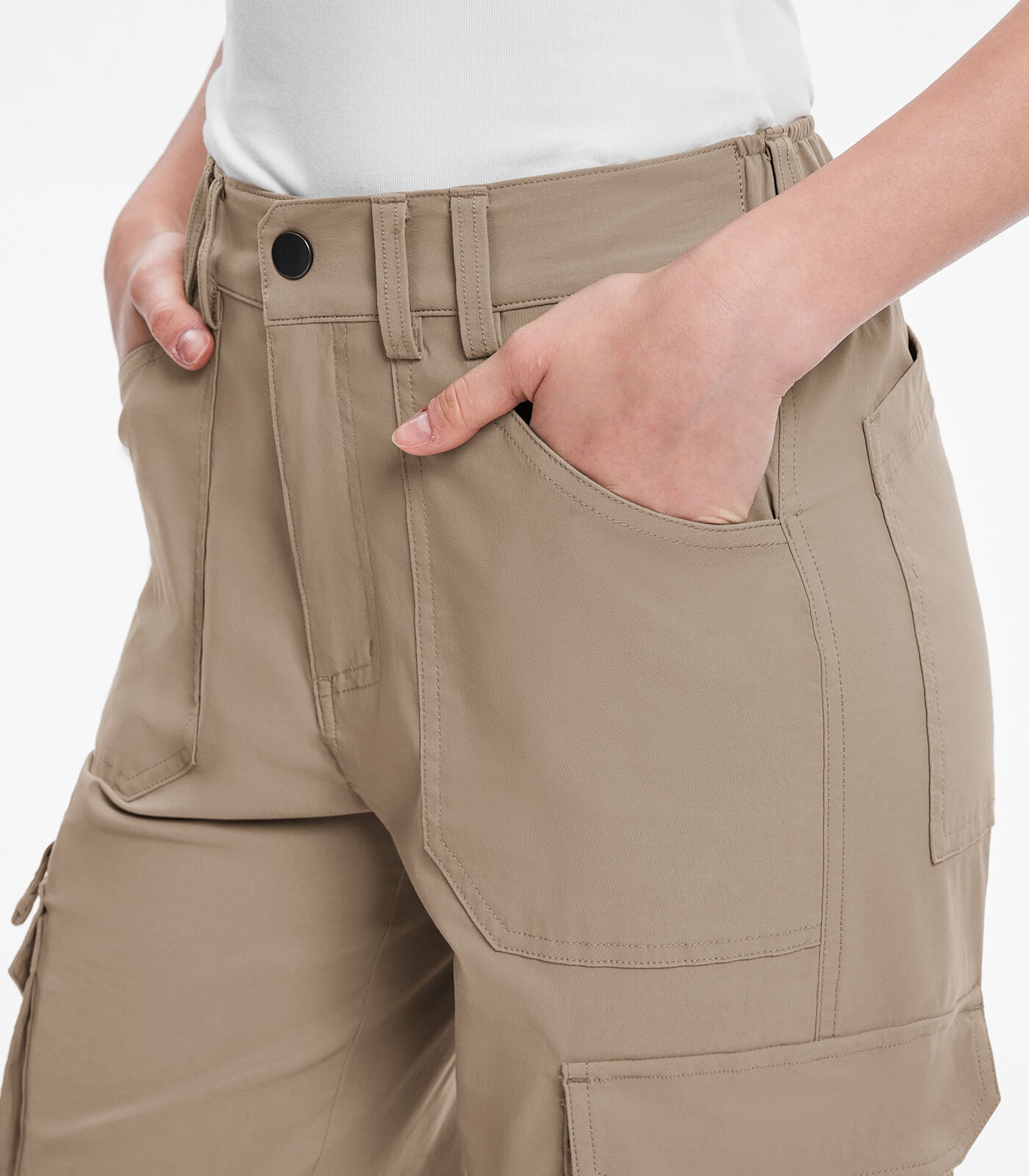 Damen Cargo Wanderhose mit hohem Bund - HikerFlex W037