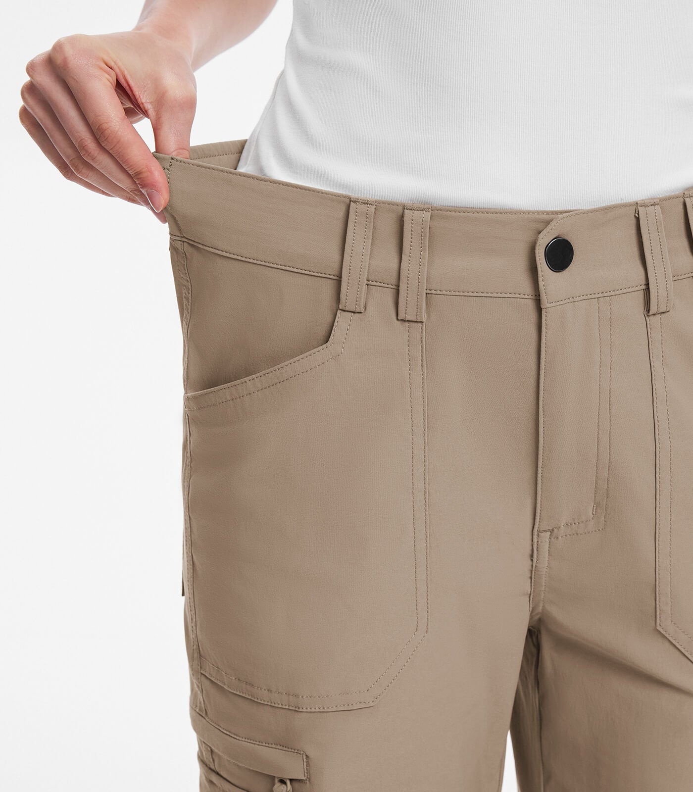 Damen Cargo Wanderhose mit hohem Bund - HikerFlex W037
