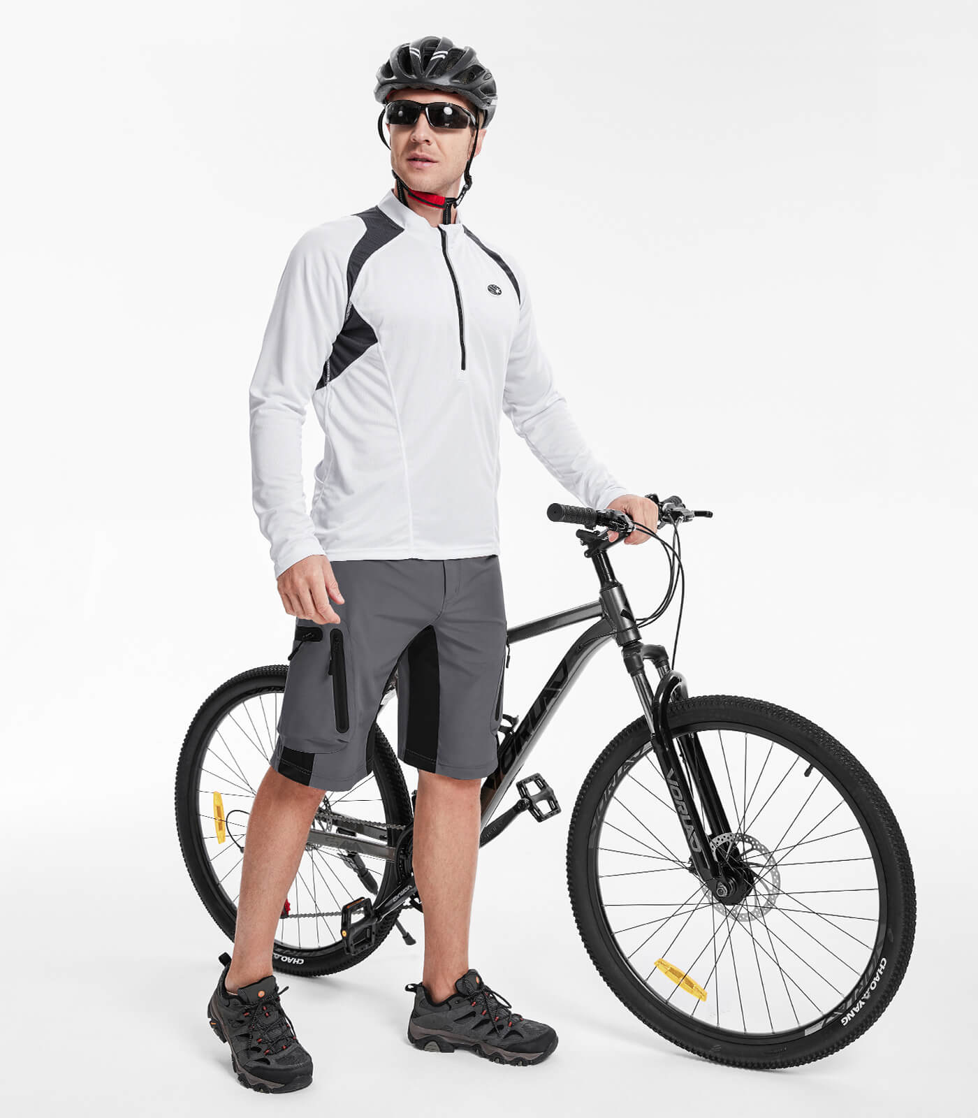 Shorts rembourrés pour vélo de montagne pour hommes - CycleAir M001