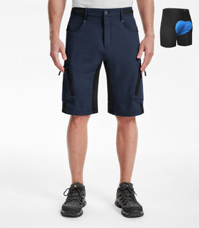 Shorts rembourrés pour vélo de montagne pour hommes - CycleAir M001
