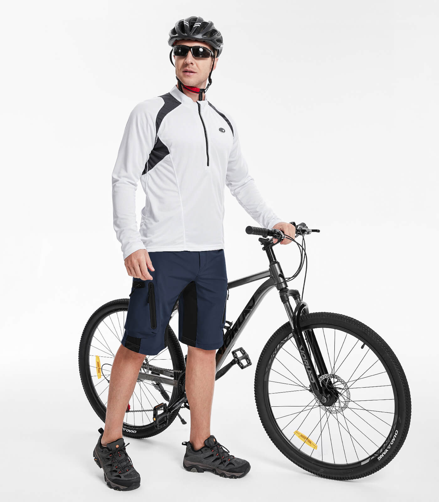 Shorts rembourrés pour vélo de montagne pour hommes - CycleAir M001