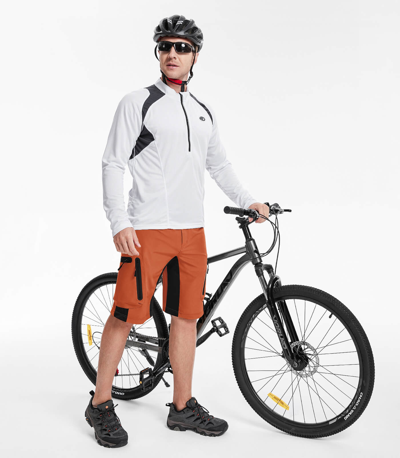 Shorts rembourrés pour vélo de montagne pour hommes - CycleAir M001