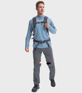 Men's Convertible Hiking Pants Quick Dry Cargo Pants - HikerFlex M015