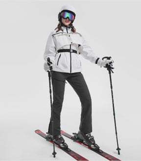 Pantalones de senderismo acampanados para esquí de nieve para mujer - SnowVenture W021